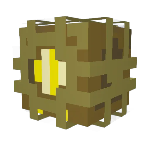 ArrakisDume Minecraft avatar head, 3D render