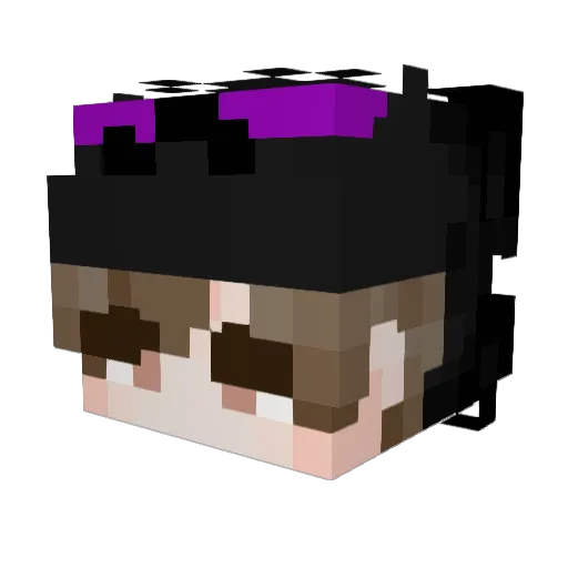 Arris_Gc Minecraft avatar head, 3D render