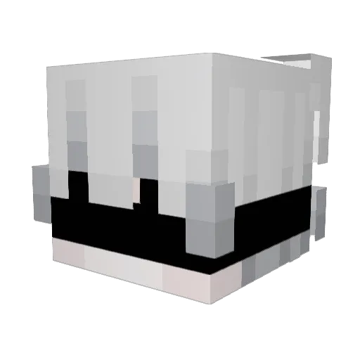 ArroganZ0 Minecraft avatar head, 3D render