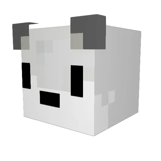 ArrowTheWolf Minecraft avatar head, 3D render