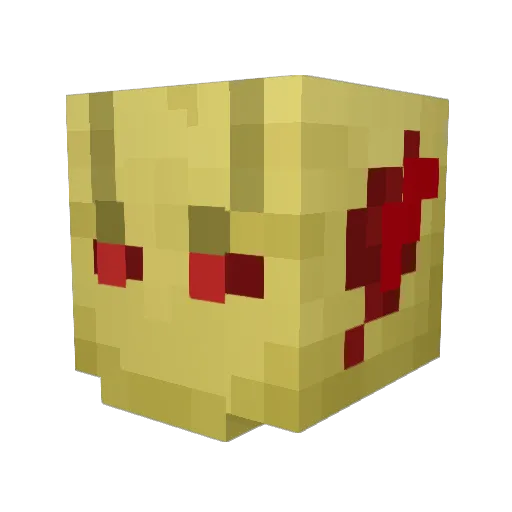 ArrowV Minecraft avatar head, 3D render