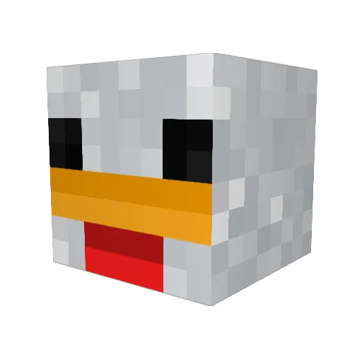 Arrow_Head50 Minecraft avatar head, 3D render