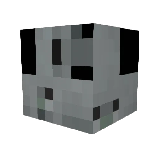 ArrowsOfFire Minecraft avatar head, 3D render