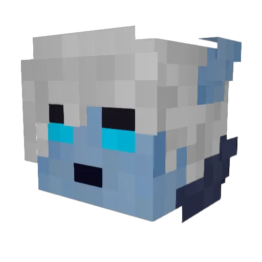 ArrowsTheHunter Minecraft avatar head, 3D render