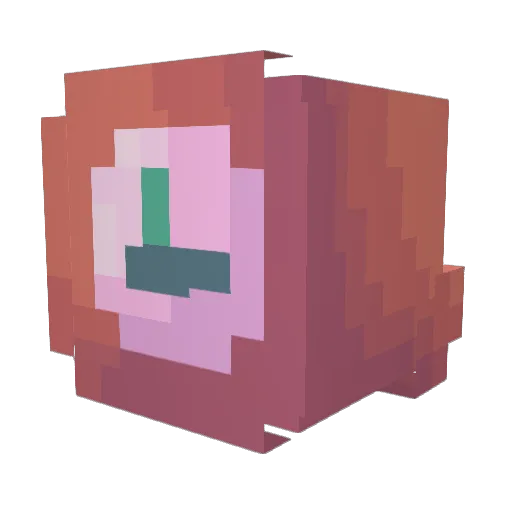ArrozConPollo98 Minecraft avatar head, 3D render