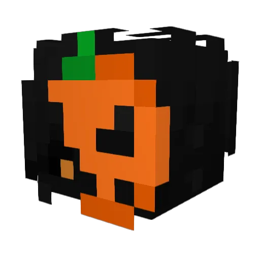 Arrukone Minecraft avatar head, 3D render