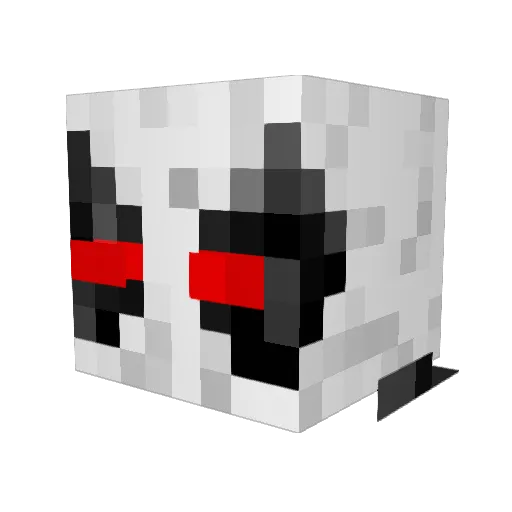 Arsan2007 Minecraft avatar head, 3D render