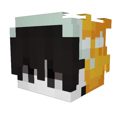 Arsennnn Minecraft avatar head, 3D render