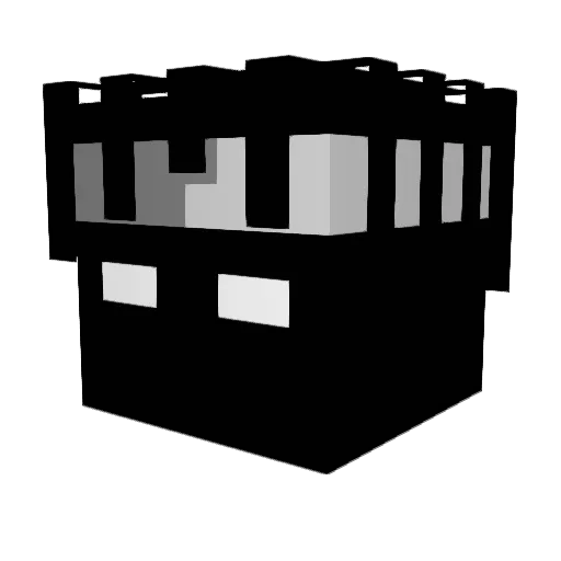 Arshavirich Minecraft avatar head, 3D render