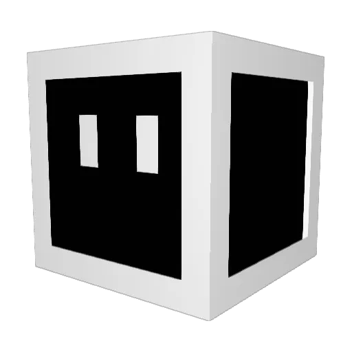 Arsinco Minecraft avatar head, 3D render