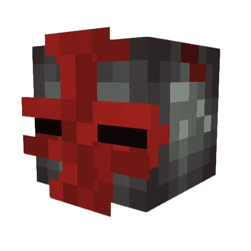 Arson_Kaizer Minecraft avatar head, 3D render