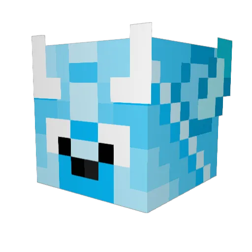 Art314 Minecraft avatar head, 3D render