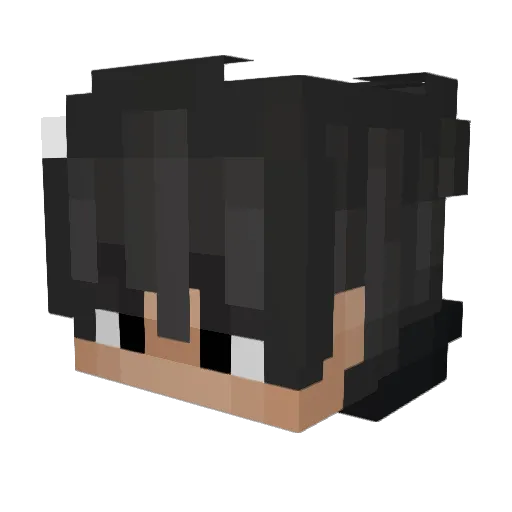Art3miss__ Minecraft avatar head, 3D render