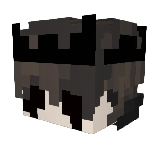 Art3z Minecraft avatar head, 3D render