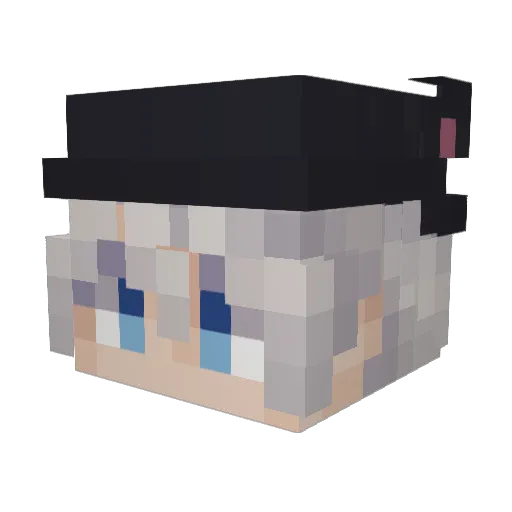 ArtM_ Minecraft avatar head, 3D render