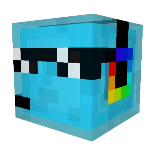 ArtS_3 Minecraft avatar head, 3D render