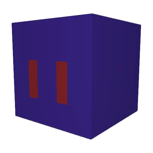 ArtScarf Minecraft avatar head, 3D render