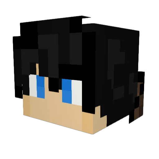 Art_Studio Minecraft avatar head, 3D render