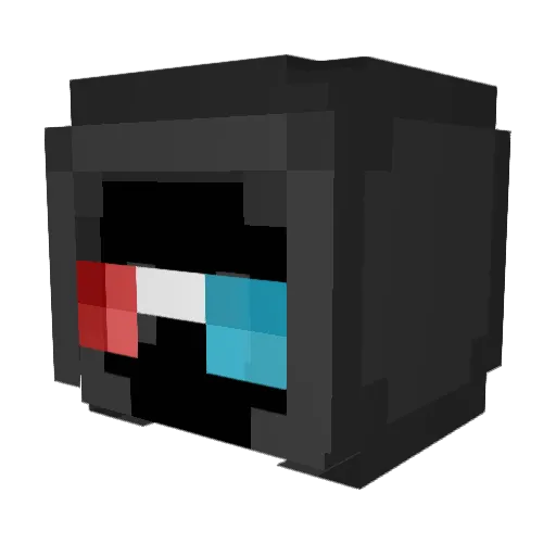 Art_Work Minecraft avatar head, 3D render