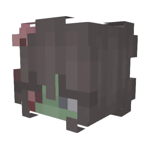 Art_fool Minecraft avatar head, 3D render