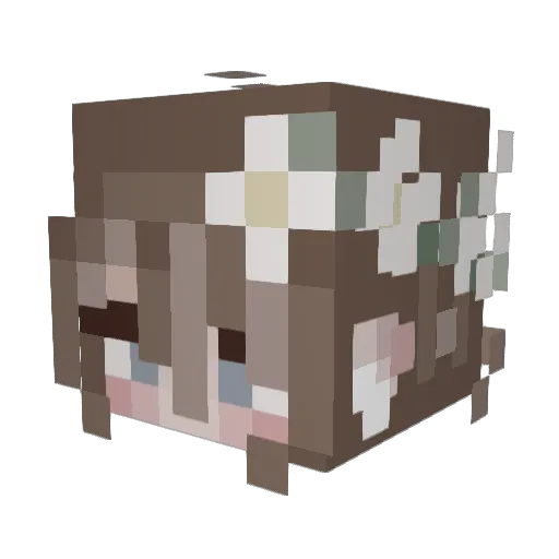 Art_laur Minecraft avatar head, 3D render