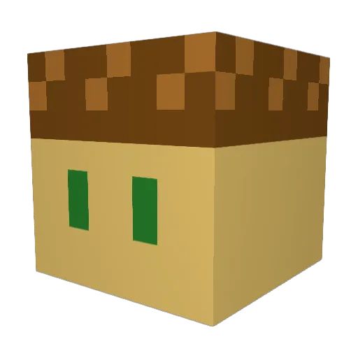 Artamon2012 Minecraft avatar head, 3D render