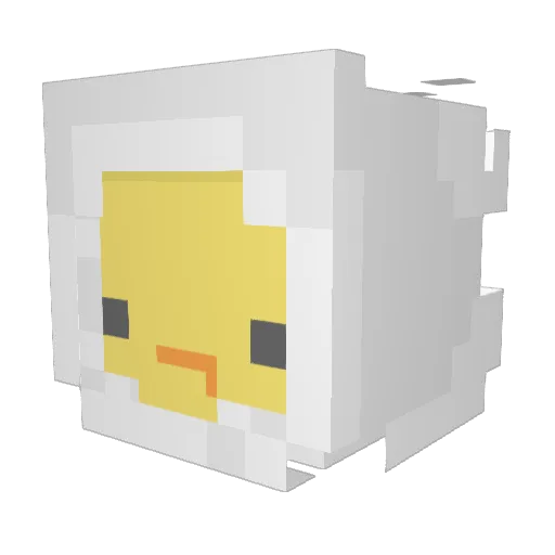 Artays Minecraft avatar head, 3D render