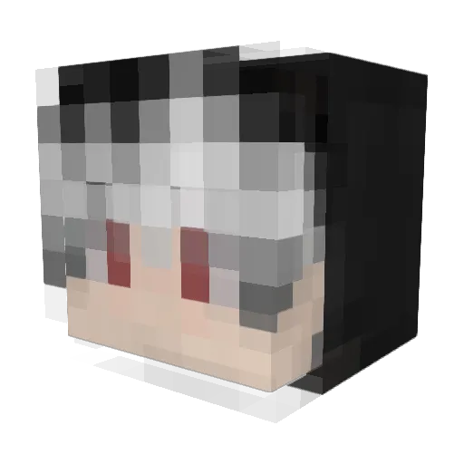 Artem1952 Minecraft avatar head, 3D render