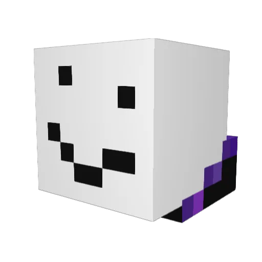 Artemis31506 Minecraft avatar head, 3D render