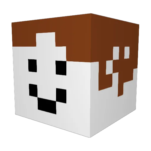 ArtemisLover69 Minecraft avatar head, 3D render