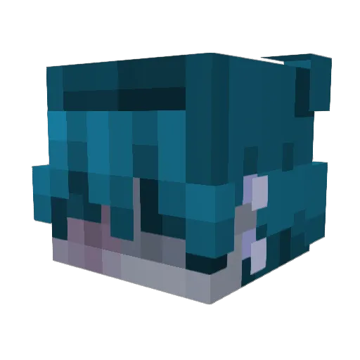 ArtemisiaTM Minecraft avatar head, 3D render