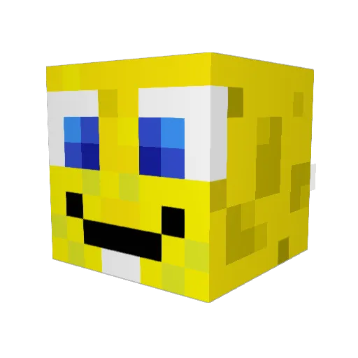 Arthemix15 Minecraft avatar head, 3D render