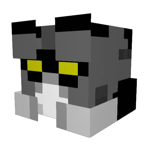 Arthen00 Minecraft avatar head, 3D render