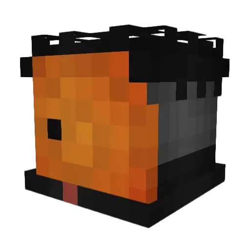 ArthuR001 Minecraft avatar head, 3D render