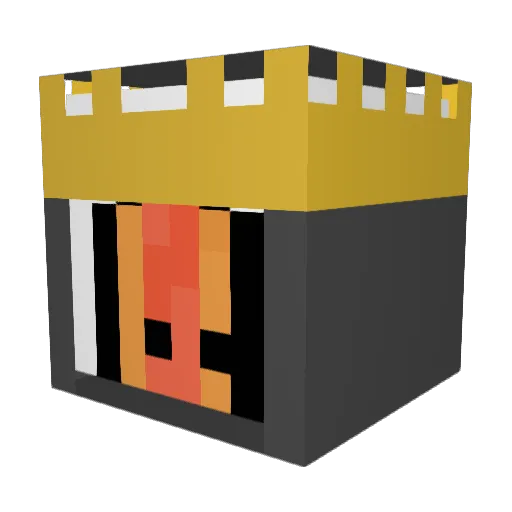Arthur34120 Minecraft avatar head, 3D render