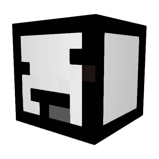ArthurBurling Minecraft avatar head, 3D render