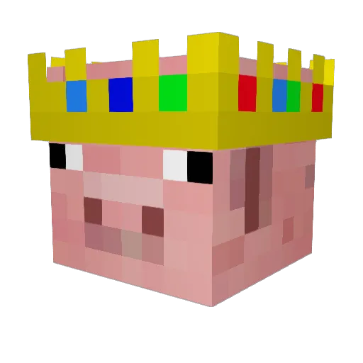 ArthurOfTheNorth Minecraft avatar head, 3D render