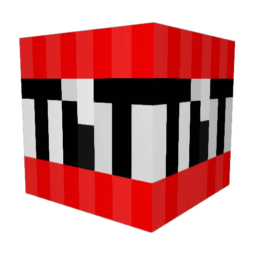 ArthurR7 Minecraft avatar head, 3D render