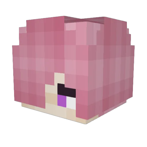 Arthur_Araii Minecraft avatar head, 3D render