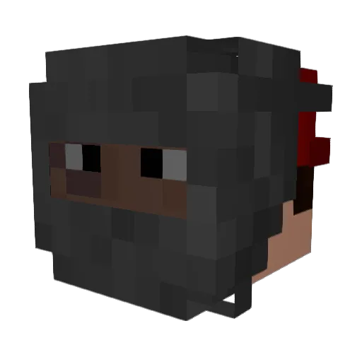 Arthur_Wright Minecraft avatar head, 3D render