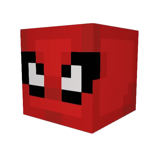 Arthuro6 Minecraft avatar head, 3D render