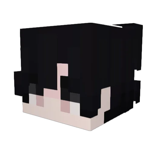 Arthuror Minecraft avatar head, 3D render