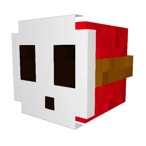 Arthursims Minecraft avatar head, 3D render