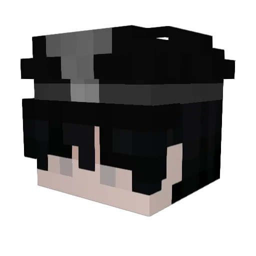 Arthurvinton Minecraft avatar head, 3D render