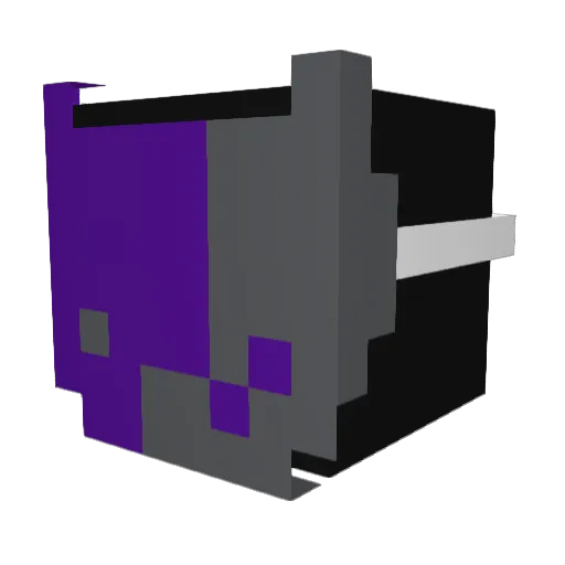 Arthurzao013 Minecraft avatar head, 3D render