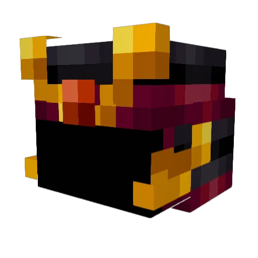 ArticJoe Minecraft avatar head, 3D render