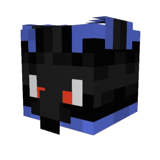 Artic__Wolf Minecraft avatar head, 3D render