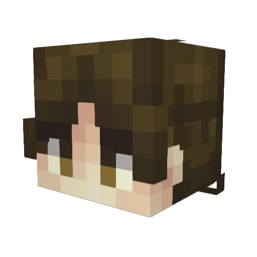 ArticsQC Minecraft avatar head, 3D render