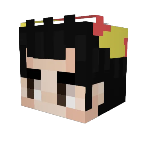 ArtificeDan Minecraft avatar head, 3D render