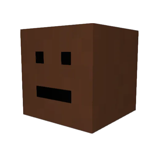 Artificii79 Minecraft avatar head, 3D render